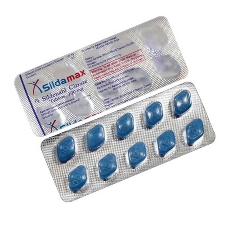 SILDAMAX 100 MG - 1 BALENÍ (10 KS) - VIAGRA 100 MG Agron India Limited